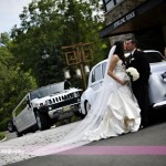 Real Bride Christine Jim Hjelm Style 8057