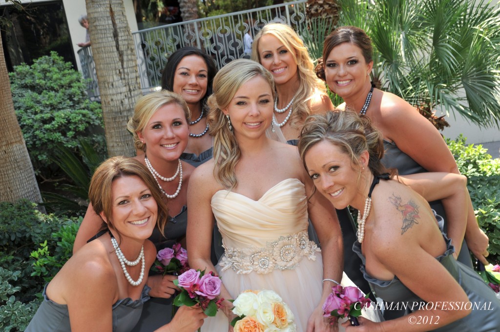 Real Bride Kristin and Bridesmaids