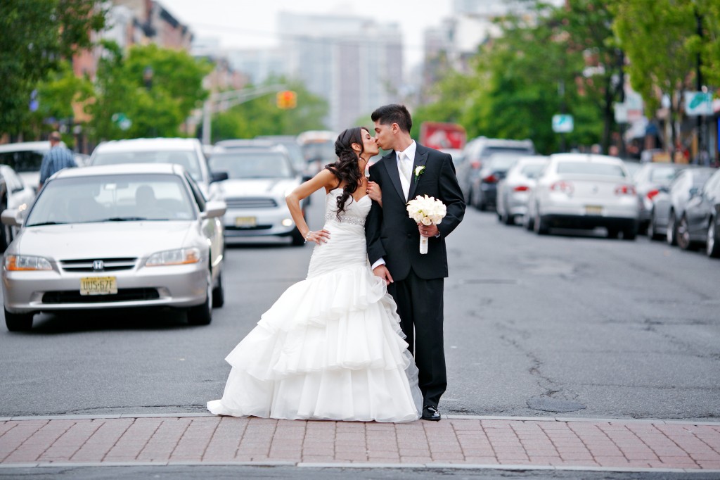 Real Bride Kristin in the Streets
