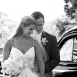 Jim Hjelm Blush Real Bride Whitney and Husband Micah