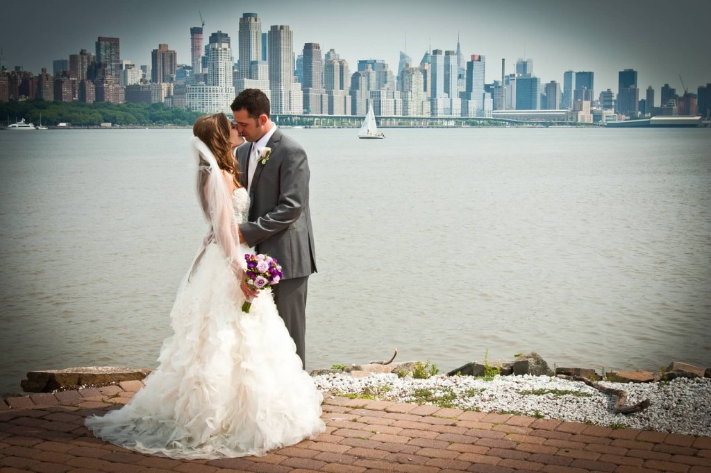 Lazaro Real Bride Elyse and Husband Michael