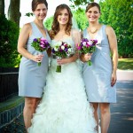 Real Bride Elyse with Maid of Honors