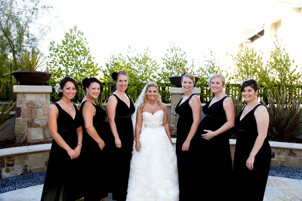 Lazaro Real Bride Angela and Bridesmaids