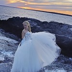 Real Bride Veronica in Lazaro Style 3152