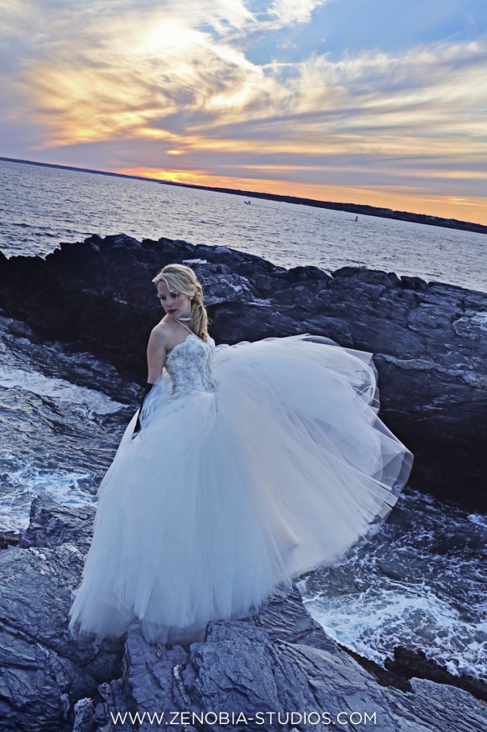 Real Bride Veronica in Lazaro Style 3152