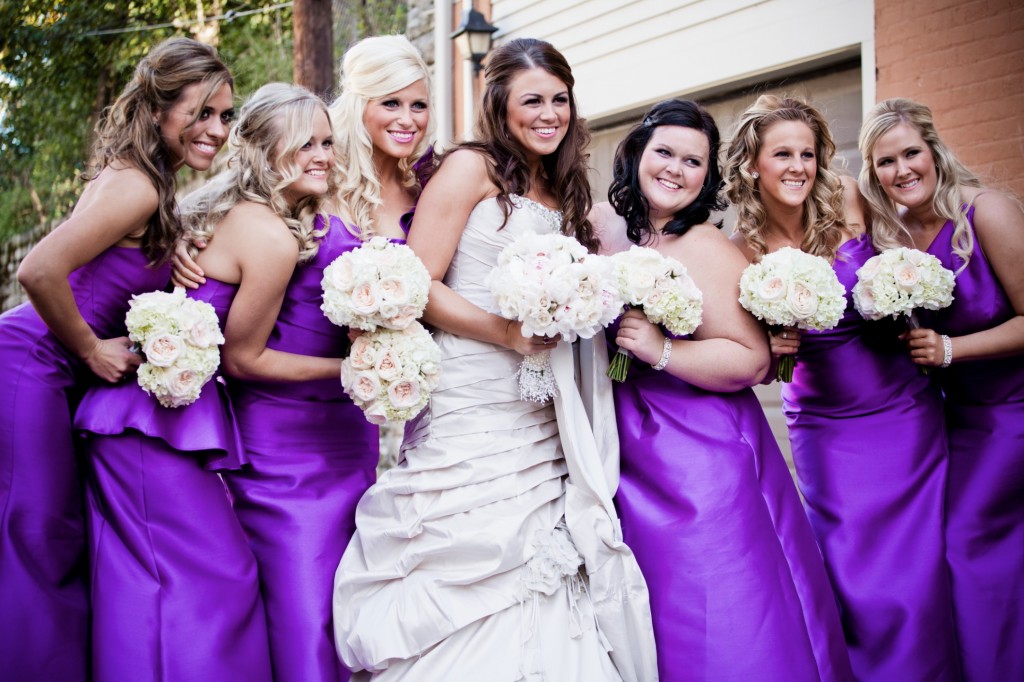 Alvina and Jim Hjelm Occasions Real Bridal Party