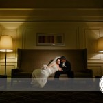 Lazaro Real Bride Ashley on Couch