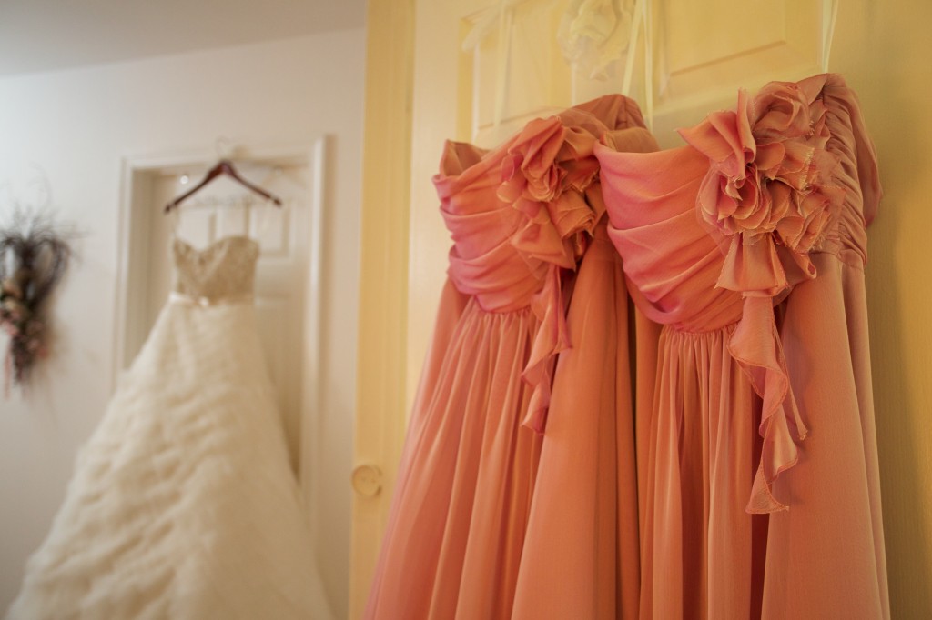 Lazaro style 3063 and Jim Hjelm Occasions style 5226