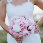 Alvina Real Bride with Peonies