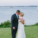 Real Bride Ashley and Husband Peter Style 9209