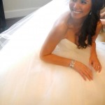 Alexis sitting pretty in Tara Keely